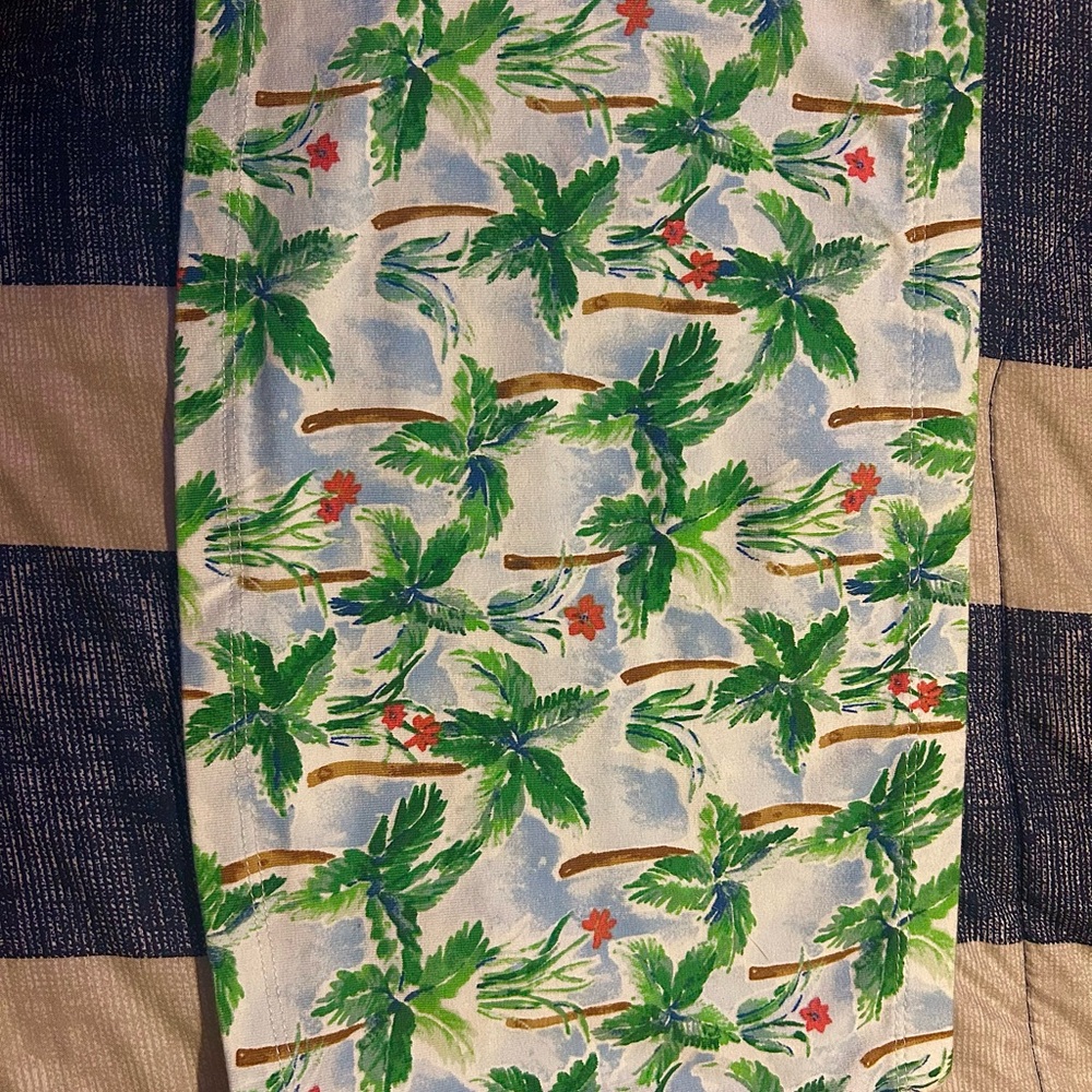 Tropical Palm Print Fabric